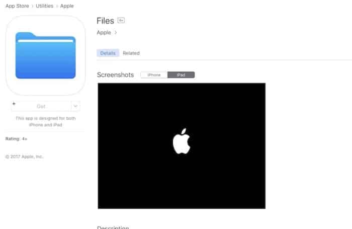 iOS 11 App Store Files