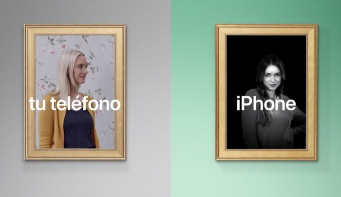 iPhone-Werbespot Porträtlicht