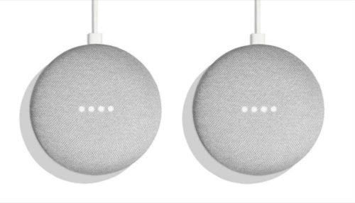 Google Home Mini Doppelpack im Angebot