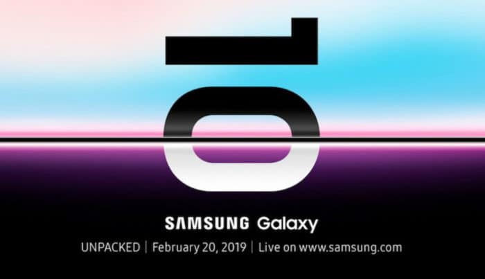 Samsung Galaxy S10 Invite