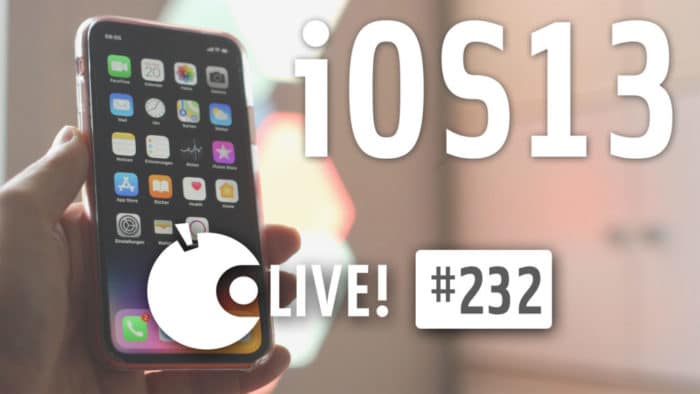 Apfeltalk LIVE! Was bringt iOS 13?