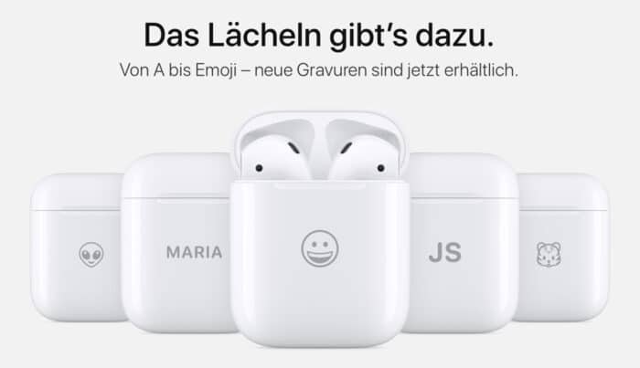 AirPods-Gravur