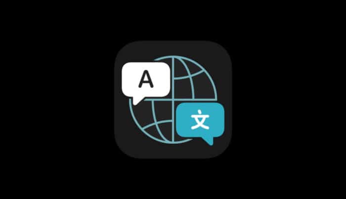 iOS 14 Translation-Logo Übersetzungs-App