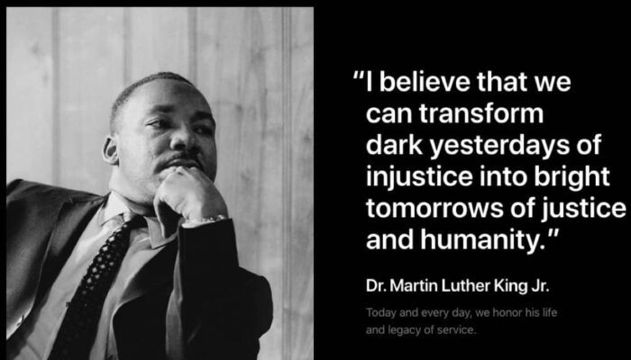 Dr. Martin Luther King Jr.