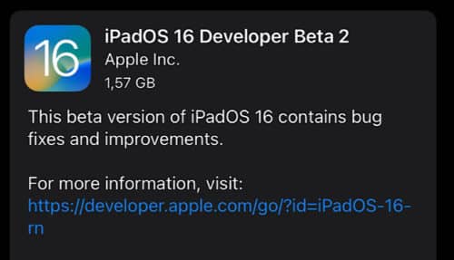 iPadOS 16