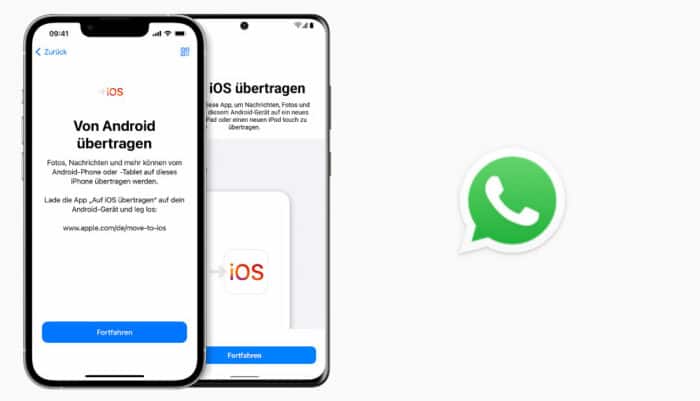 Von Android zu iOS jetzt auch mit WhatsApp