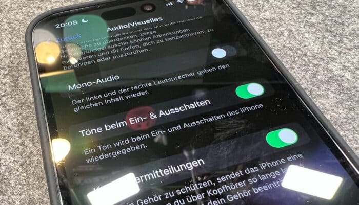 So wird der iOS-Startton eingeschaltet