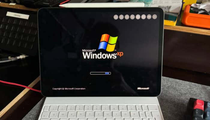 Windows XP auf dem iPad Pro